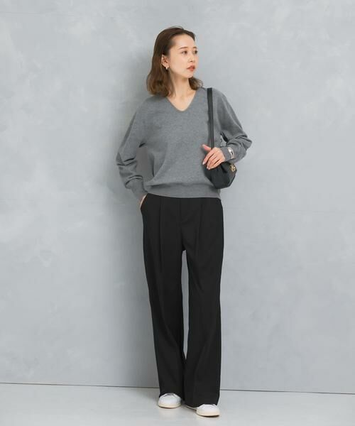 URBAN RESEARCH ROSSO / アーバンリサーチ ロッソ その他パンツ | ハイウエストワイドスラックス | 詳細8