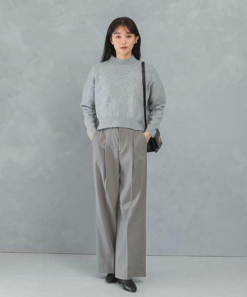 URBAN RESEARCH ROSSO / アーバンリサーチ ロッソ その他パンツ | ハイウエストワイドスラックス | 詳細21