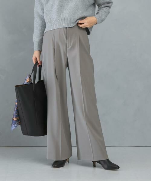 URBAN RESEARCH ROSSO / アーバンリサーチ ロッソ その他パンツ | ハイウエストワイドスラックス | 詳細22