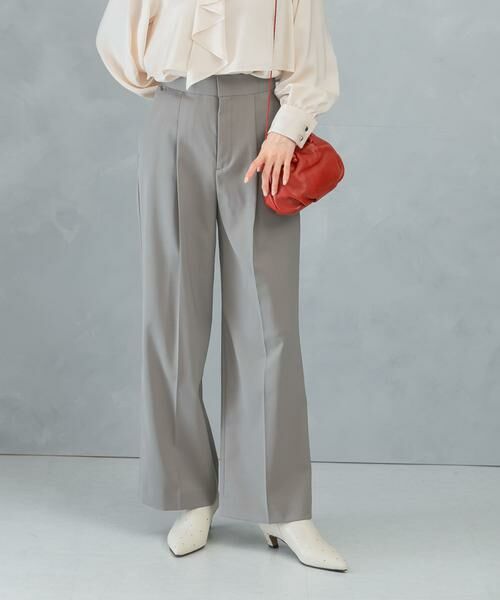 URBAN RESEARCH ROSSO / アーバンリサーチ ロッソ その他パンツ | ハイウエストワイドスラックス | 詳細25