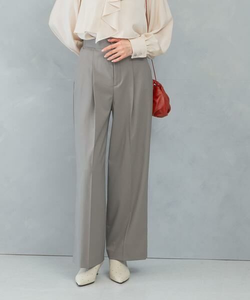 URBAN RESEARCH ROSSO / アーバンリサーチ ロッソ その他パンツ | ハイウエストワイドスラックス | 詳細26