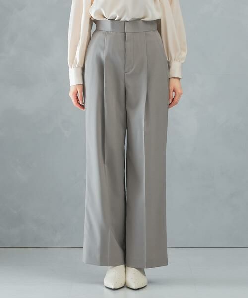 URBAN RESEARCH ROSSO / アーバンリサーチ ロッソ その他パンツ | ハイウエストワイドスラックス | 詳細28