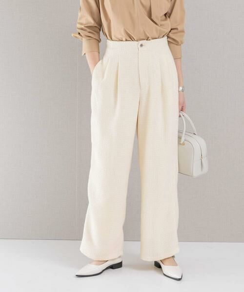 URBAN RESEARCH ROSSO / アーバンリサーチ ロッソ その他パンツ | ツイードストレートパンツ | 詳細2