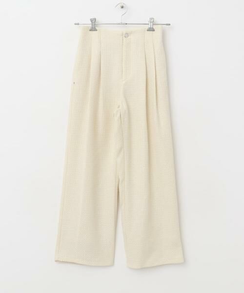 URBAN RESEARCH ROSSO / アーバンリサーチ ロッソ その他パンツ | ツイードストレートパンツ | 詳細7