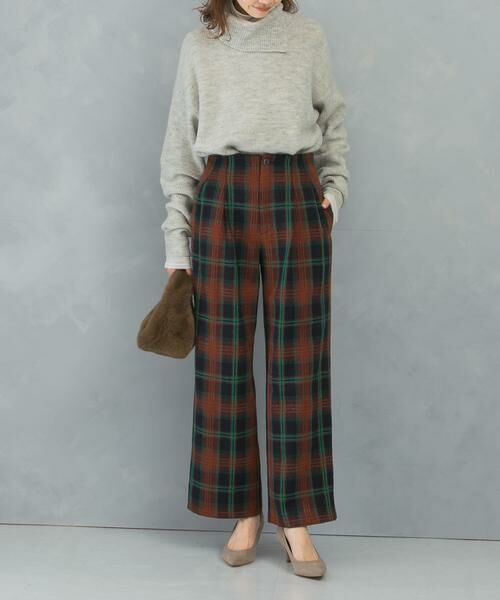 URBAN RESEARCH ROSSO / アーバンリサーチ ロッソ その他パンツ | ツイードストレートパンツ | 詳細14