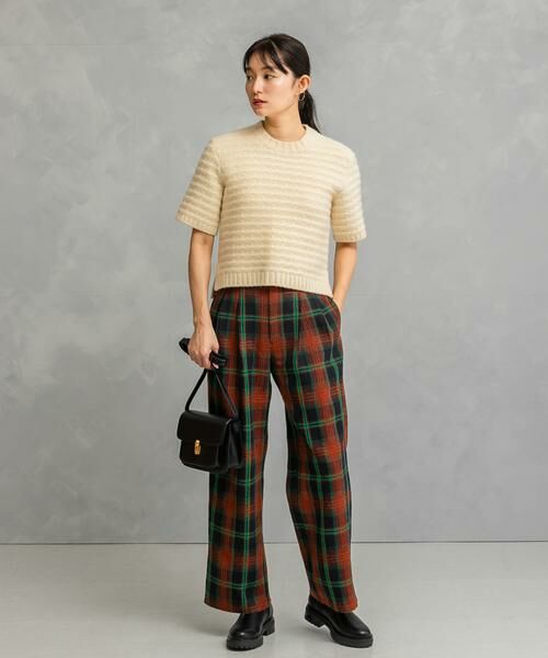 URBAN RESEARCH ROSSO / アーバンリサーチ ロッソ その他パンツ | ツイードストレートパンツ | 詳細24