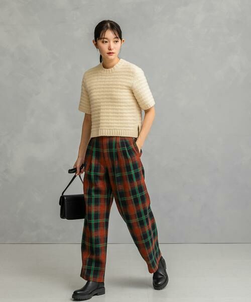 URBAN RESEARCH ROSSO / アーバンリサーチ ロッソ その他パンツ | ツイードストレートパンツ | 詳細25