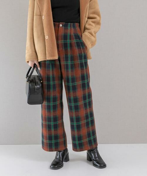 URBAN RESEARCH ROSSO / アーバンリサーチ ロッソ その他パンツ | ツイードストレートパンツ | 詳細19