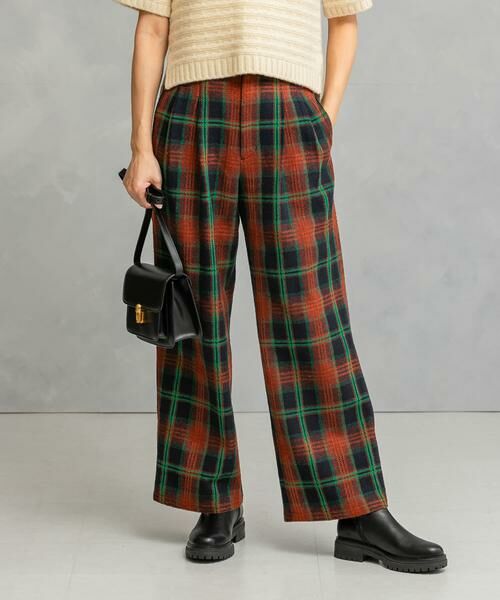 URBAN RESEARCH ROSSO / アーバンリサーチ ロッソ その他パンツ | ツイードストレートパンツ | 詳細21