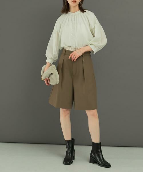 URBAN RESEARCH ROSSO / アーバンリサーチ ロッソ ショート・ハーフ・半端丈パンツ | レイヤードハーフパンツ | 詳細4