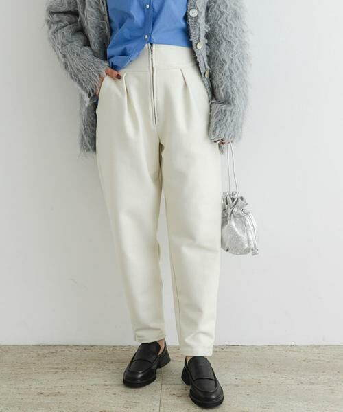 URBAN RESEARCH ROSSO / アーバンリサーチ ロッソ その他パンツ | F by ROSSO　ハイパーフィット裏起毛カーブパンツ | 詳細3