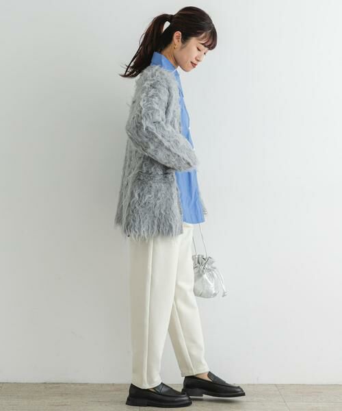 URBAN RESEARCH ROSSO / アーバンリサーチ ロッソ その他パンツ | F by ROSSO　ハイパーフィット裏起毛カーブパンツ | 詳細6