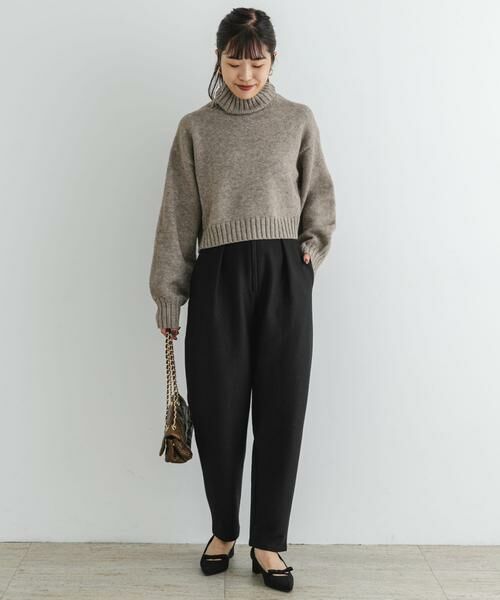 URBAN RESEARCH ROSSO / アーバンリサーチ ロッソ その他パンツ | F by ROSSO　ハイパーフィット裏起毛カーブパンツ | 詳細18