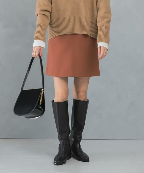 URBAN RESEARCH ROSSO / アーバンリサーチ ロッソ スカート | バックファスナーミニスカート | 詳細1