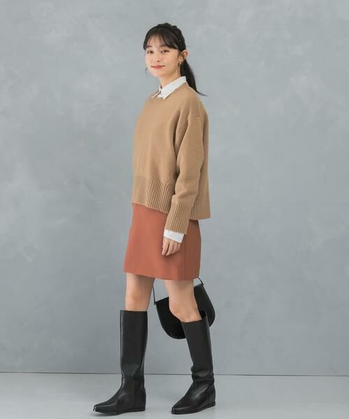 URBAN RESEARCH ROSSO / アーバンリサーチ ロッソ スカート | バックファスナーミニスカート | 詳細2