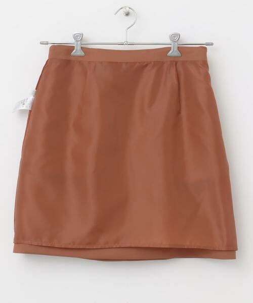 URBAN RESEARCH ROSSO / アーバンリサーチ ロッソ スカート | バックファスナーミニスカート | 詳細9