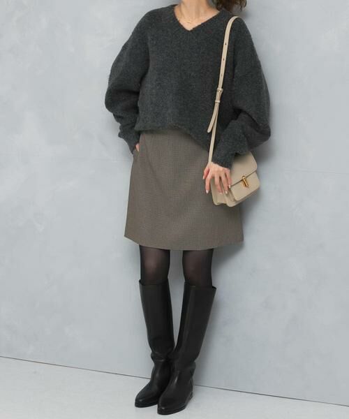 URBAN RESEARCH ROSSO / アーバンリサーチ ロッソ スカート | バックファスナーミニスカート | 詳細18