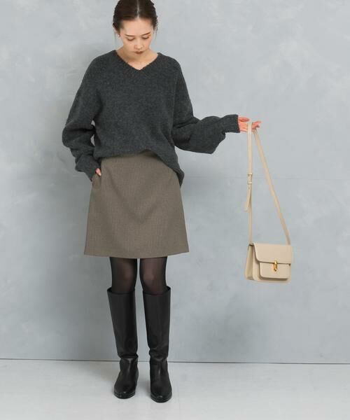 URBAN RESEARCH ROSSO / アーバンリサーチ ロッソ スカート | バックファスナーミニスカート | 詳細20