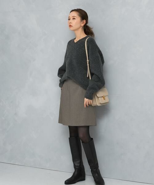 URBAN RESEARCH ROSSO / アーバンリサーチ ロッソ スカート | バックファスナーミニスカート | 詳細21