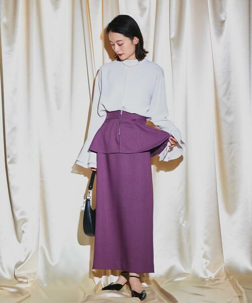 URBAN RESEARCH ROSSO / アーバンリサーチ ロッソ スカート | ペプラムデザインスカート | 詳細4