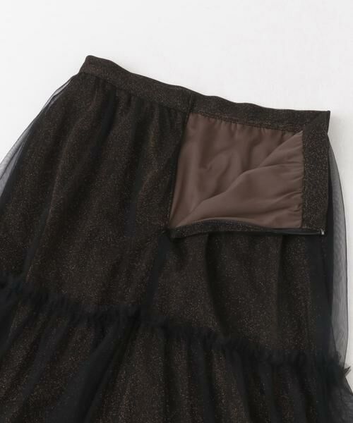 URBAN RESEARCH ROSSO / アーバンリサーチ ロッソ スカート | F by ROSSO　ラメチュールティアードスカート | 詳細10