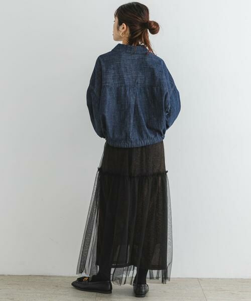 URBAN RESEARCH ROSSO / アーバンリサーチ ロッソ スカート | F by ROSSO　ラメチュールティアードスカート | 詳細6