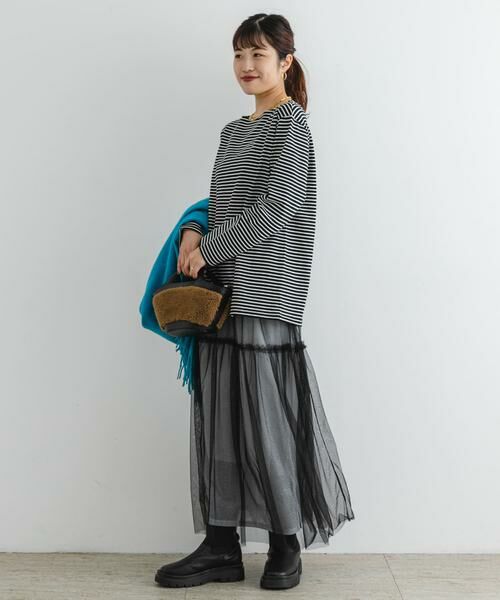 URBAN RESEARCH ROSSO / アーバンリサーチ ロッソ スカート | F by ROSSO　ラメチュールティアードスカート | 詳細18