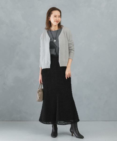 URBAN RESEARCH ROSSO / アーバンリサーチ ロッソ スカート | ラメカットジャガードスカート | 詳細14