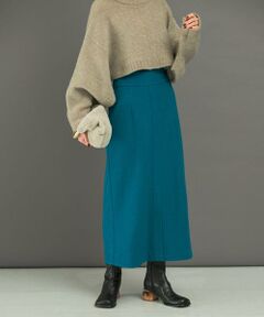 URBAN RESEARCH ROSSO / アーバンリサーチ ロッソ スカート | ウール混ブークレストレートスカート