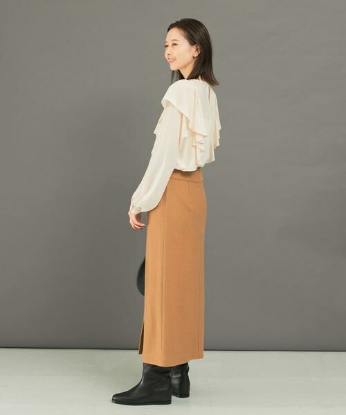 URBAN RESEARCH ROSSO / アーバンリサーチ ロッソ スカート | ウール混ブークレストレートスカート | 詳細5