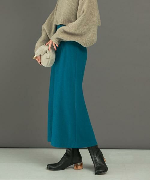 URBAN RESEARCH ROSSO / アーバンリサーチ ロッソ スカート | ウール混ブークレストレートスカート | 詳細10