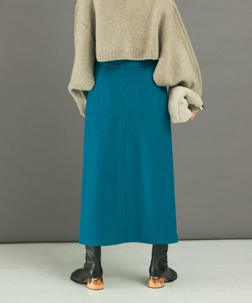URBAN RESEARCH ROSSO / アーバンリサーチ ロッソ スカート | ウール混ブークレストレートスカート | 詳細11