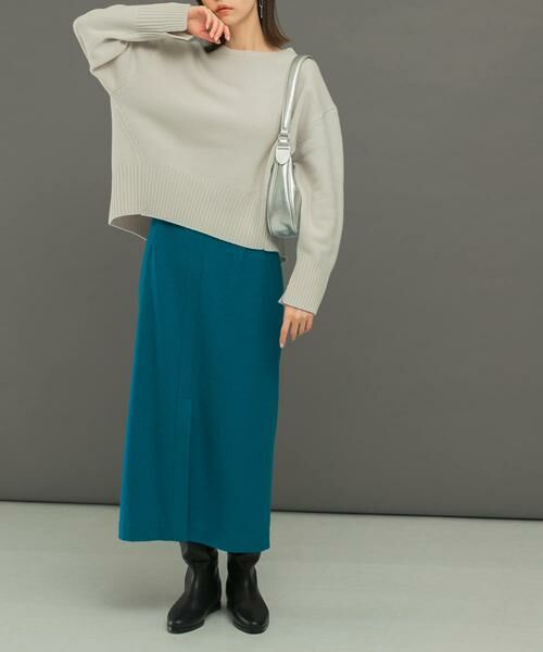 URBAN RESEARCH ROSSO / アーバンリサーチ ロッソ スカート | ウール混ブークレストレートスカート | 詳細13