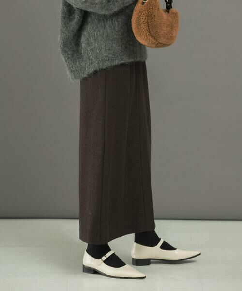 URBAN RESEARCH ROSSO / アーバンリサーチ ロッソ スカート | ウール混ブークレストレートスカート | 詳細24