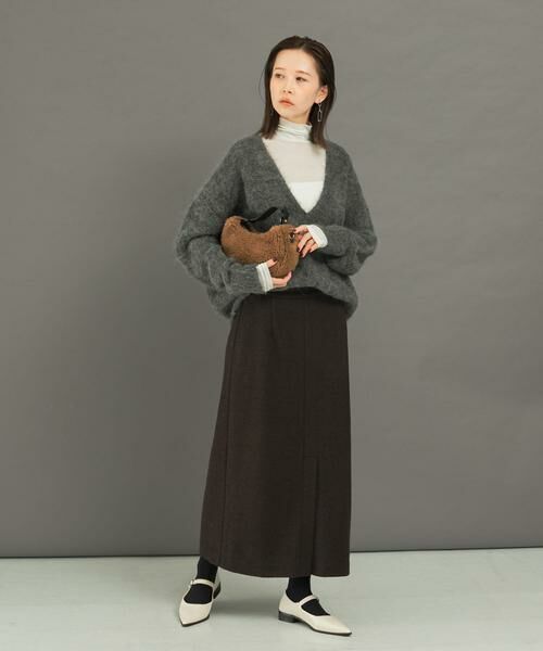 URBAN RESEARCH ROSSO / アーバンリサーチ ロッソ スカート | ウール混ブークレストレートスカート | 詳細25