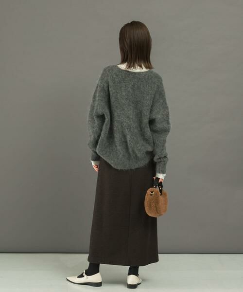 URBAN RESEARCH ROSSO / アーバンリサーチ ロッソ スカート | ウール混ブークレストレートスカート | 詳細27