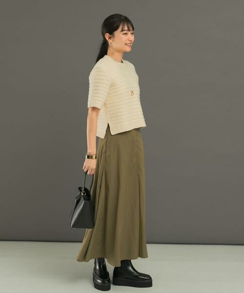 URBAN RESEARCH ROSSO / アーバンリサーチ ロッソ スカート | タフタロングフレアスカート | 詳細2