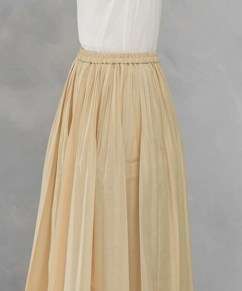 URBAN RESEARCH ROSSO / アーバンリサーチ ロッソ スカート | オーガンジープリーツスカート | 詳細10