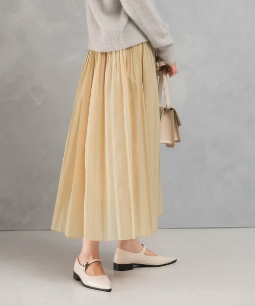 URBAN RESEARCH ROSSO / アーバンリサーチ ロッソ スカート | オーガンジープリーツスカート | 詳細2