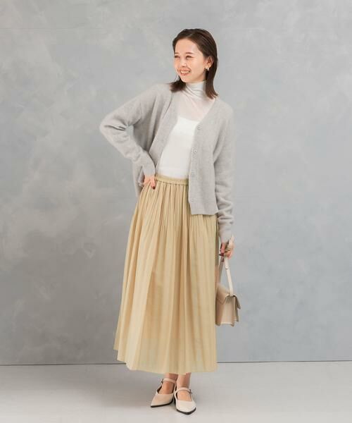 URBAN RESEARCH ROSSO / アーバンリサーチ ロッソ スカート | オーガンジープリーツスカート | 詳細4