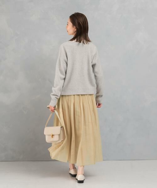 URBAN RESEARCH ROSSO / アーバンリサーチ ロッソ スカート | オーガンジープリーツスカート | 詳細5