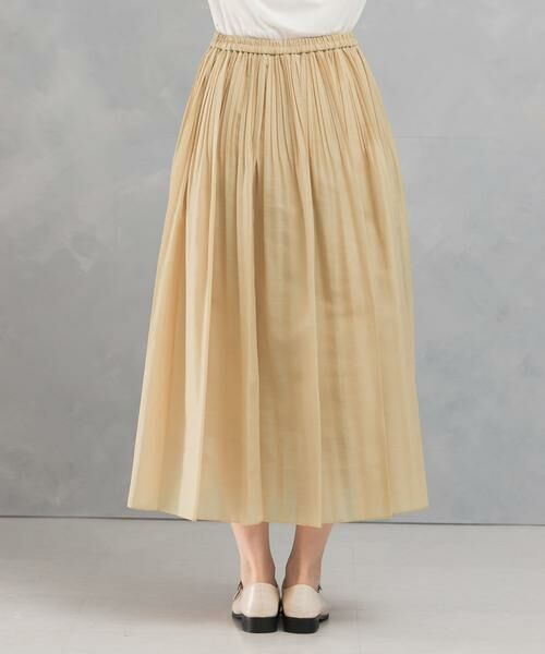 URBAN RESEARCH ROSSO / アーバンリサーチ ロッソ スカート | オーガンジープリーツスカート | 詳細8