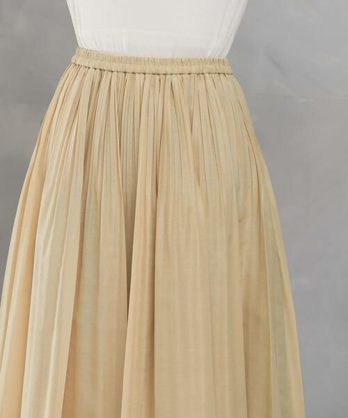 URBAN RESEARCH ROSSO / アーバンリサーチ ロッソ スカート | オーガンジープリーツスカート | 詳細9