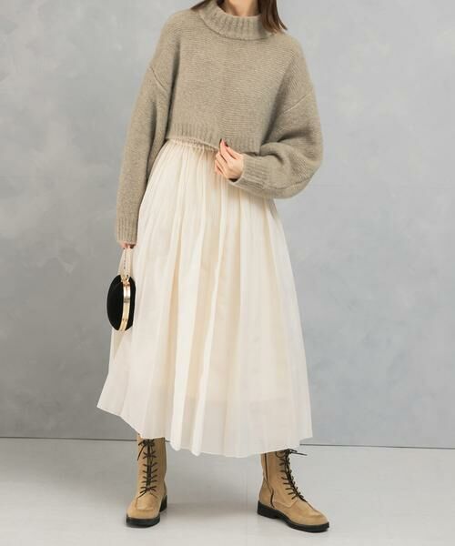 URBAN RESEARCH ROSSO / アーバンリサーチ ロッソ スカート | オーガンジープリーツスカート | 詳細19