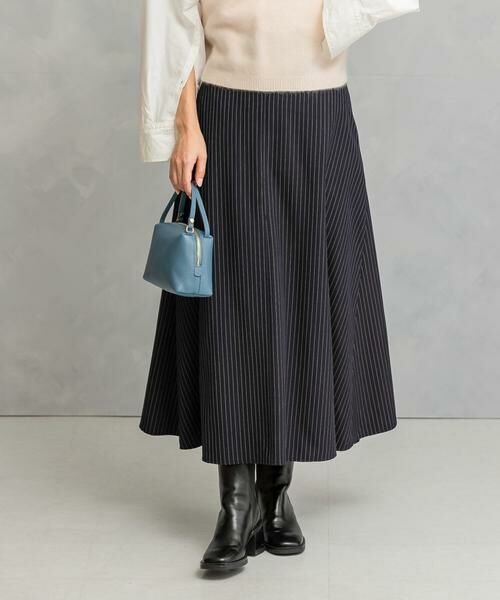 URBAN RESEARCH ROSSO / アーバンリサーチ ロッソ スカート | ストライプロングフレアスカート | 詳細4