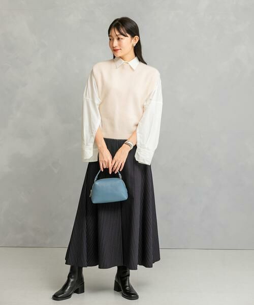 URBAN RESEARCH ROSSO / アーバンリサーチ ロッソ スカート | ストライプロングフレアスカート | 詳細5