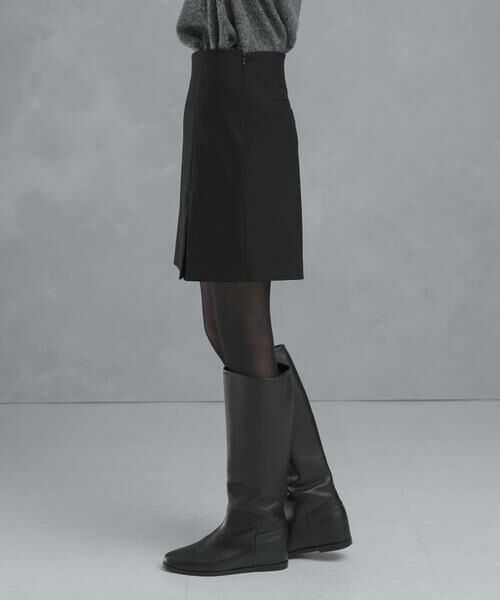 URBAN RESEARCH ROSSO / アーバンリサーチ ロッソ スカート | ウールライクスリットミニスコート | 詳細13