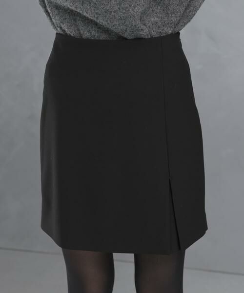 URBAN RESEARCH ROSSO / アーバンリサーチ ロッソ スカート | ウールライクスリットミニスコート | 詳細15