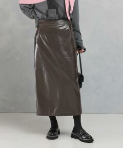 URBAN RESEARCH ROSSO / アーバンリサーチ ロッソ スカート | パテントストレートスカート