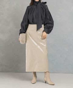 URBAN RESEARCH ROSSO / アーバンリサーチ ロッソ スカート | パテントストレートスカート